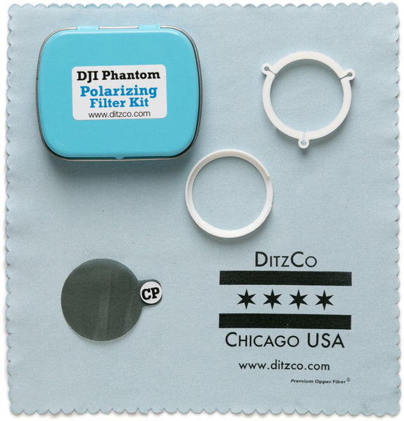 Circular Polarizing Filter Kit for DJI Phantom 3 & 4